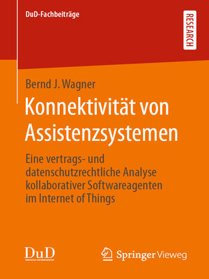 cover image of Konnektivität von Assistenzsystemen